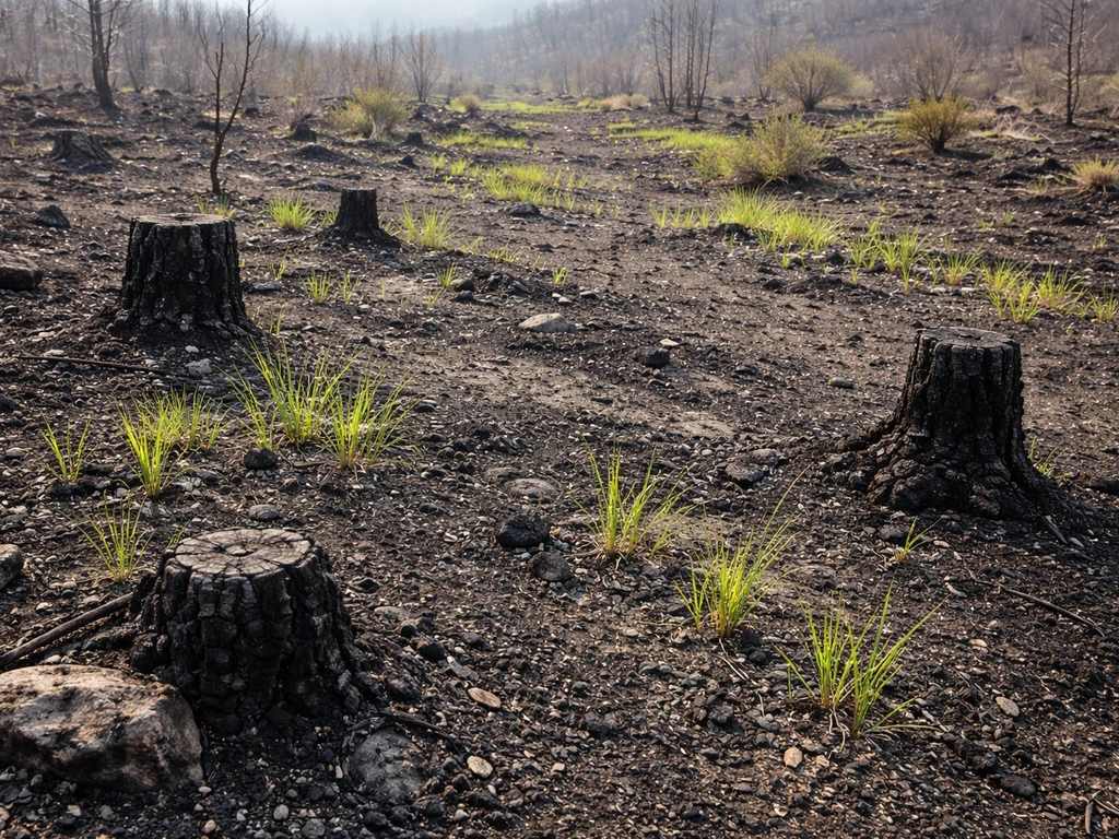 What Plants Grow After a Fire: First to Last Regrowth